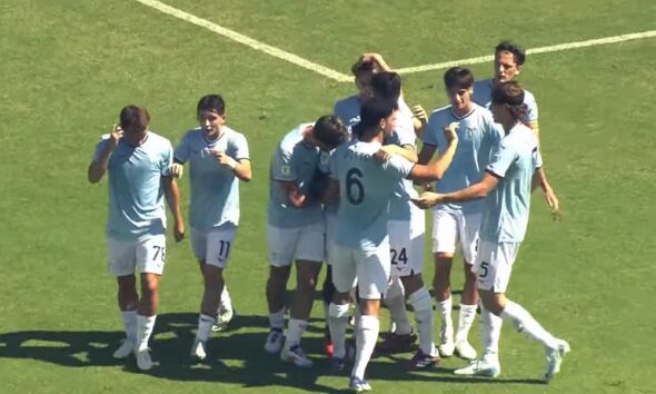 Lazio esultanza Bordoni