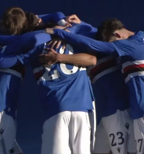 Sampdoria esultanza