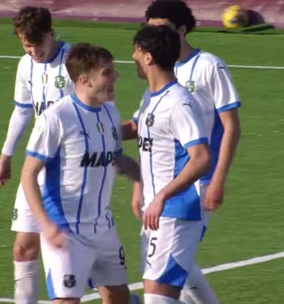 Sassuolo esultanza