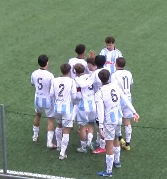 Virtus Entella esultanza