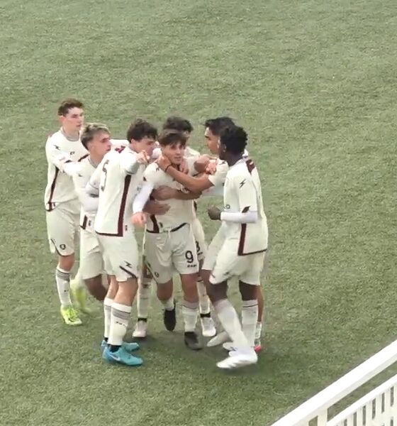 Salernitana esultanza