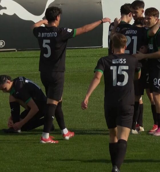 Sassuolo esultanza