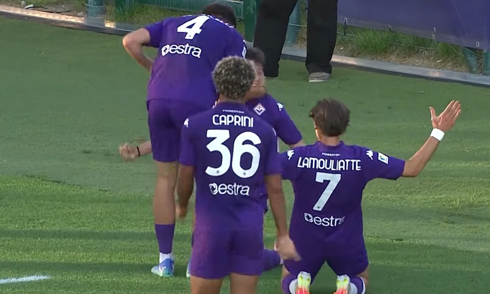 Fiorentina esultanza