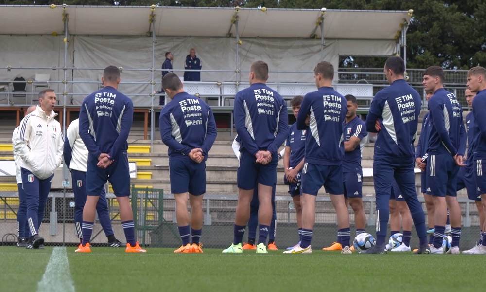 Italia U21 allenamento