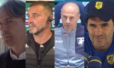 Inzaghi (Pisa), D'Angelo (Spezia), Bianco (Frosinone), Pagliuca (Juve Stabia)