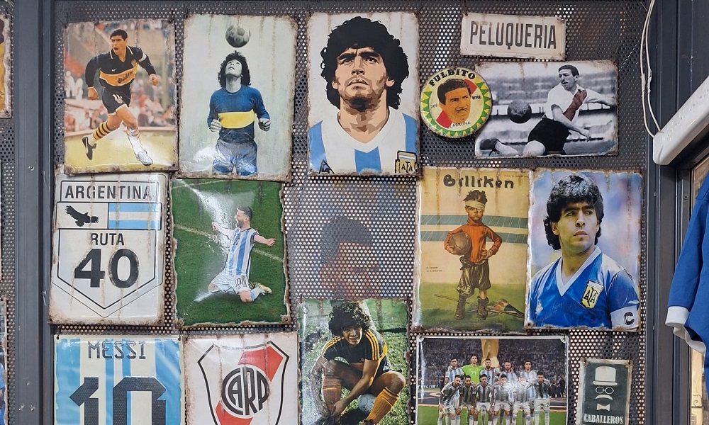 Maradona e Messi