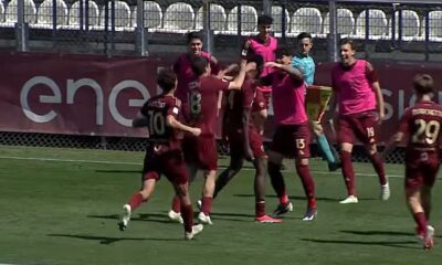 Mohamed Seck (esultanza Roma)
