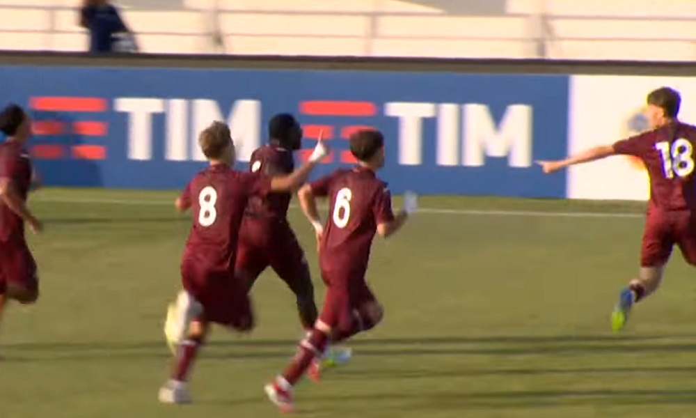 Torino U18 esultanza