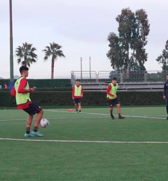 Allenamento Cagliari