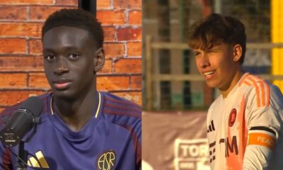 Mohamed Seck e Filippo Reale (Roma)