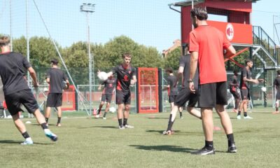 Milan allenamento