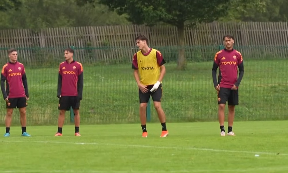 Roma Primavera allenamento