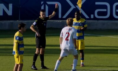 Arbitro espulsione Nwajei