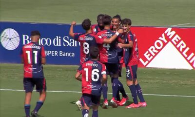 Cagliari esultanza