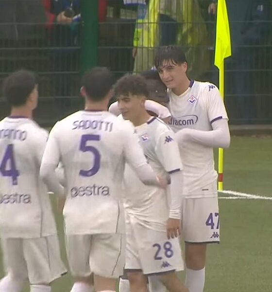 Fiorentina esultanza