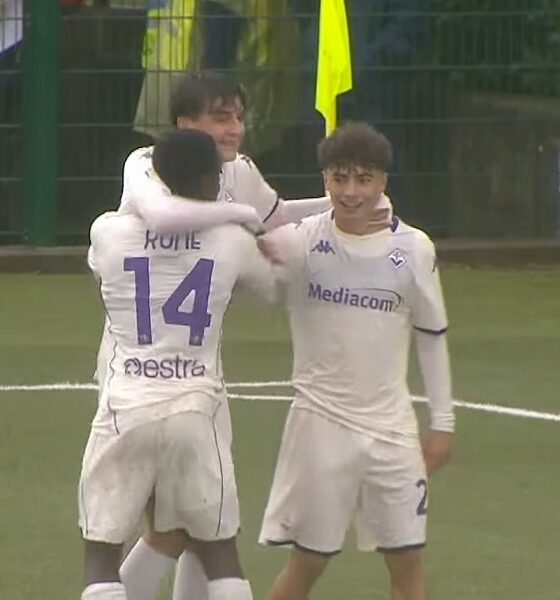 Fiorentina esultanza