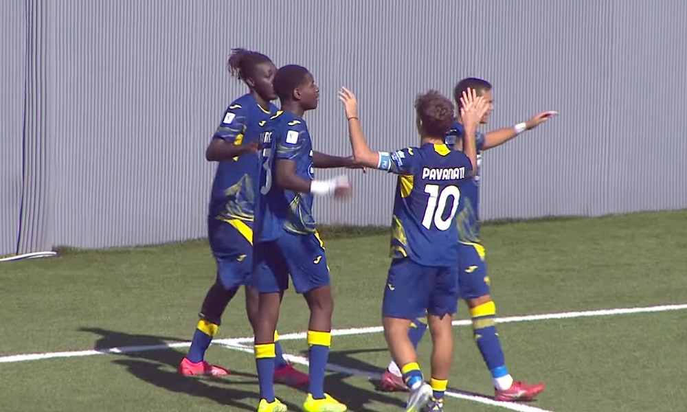 Hellas Verona esultanza