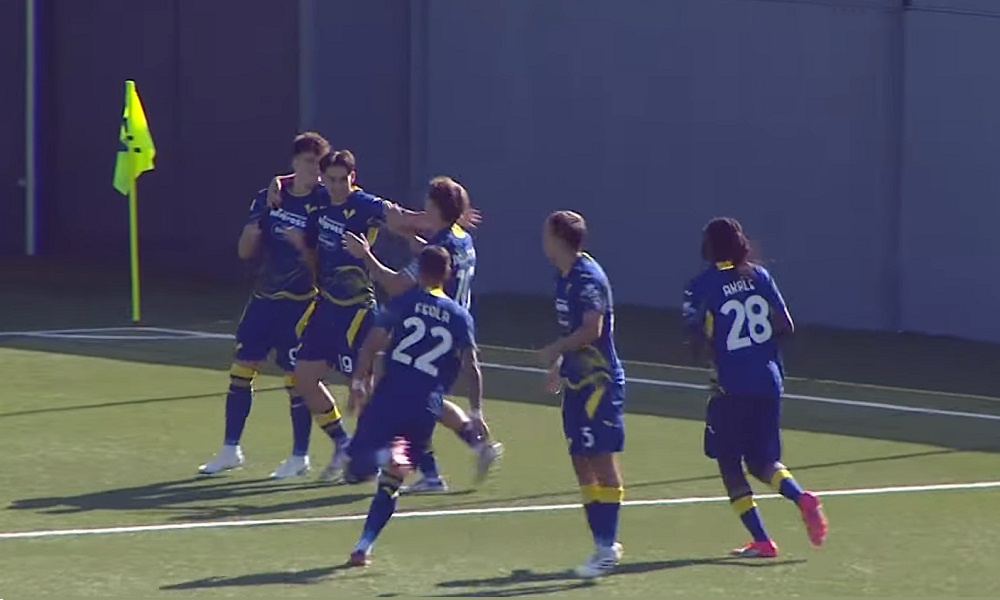 Hellas Verona esultanza