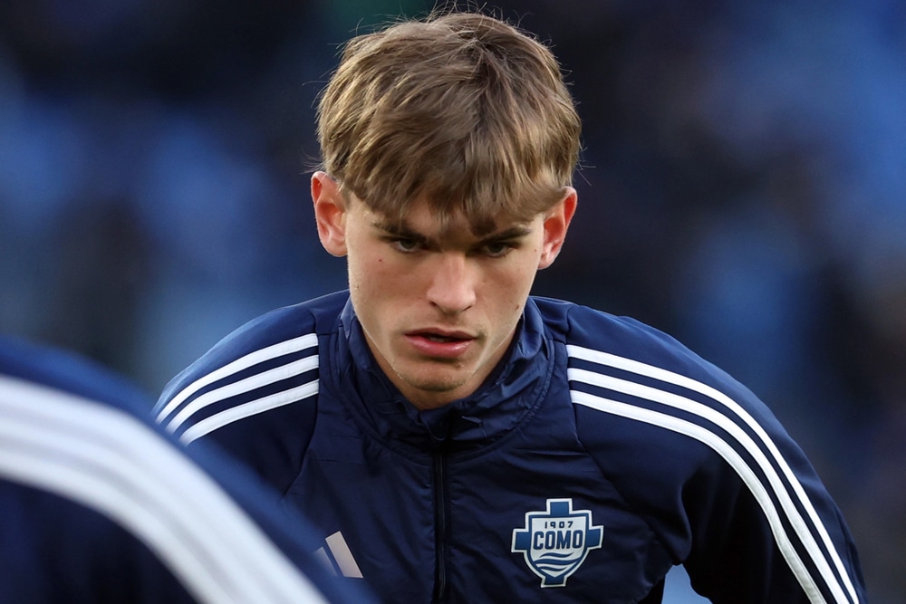 Nico Paz, stella del Como (© Depositphotos)