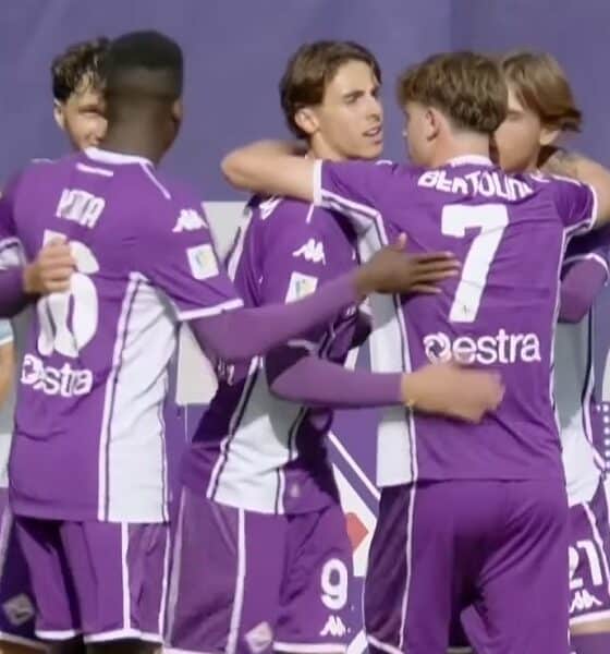 Fiorentina esultanza (Braschi)