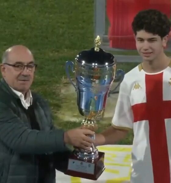 Super Viareggio Cup - premiazione Genoa