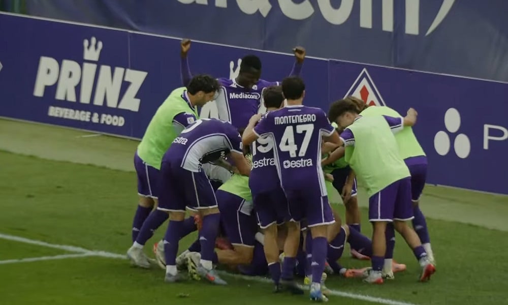 Fiorentina esultanza