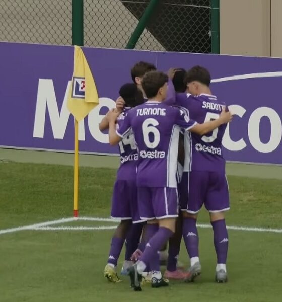 Fiorentina esultanza
