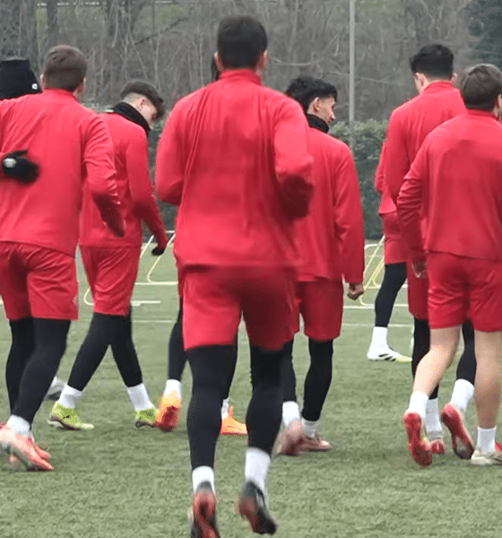 Cremonese allenamento