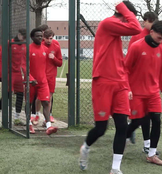 Cremonese allenamento