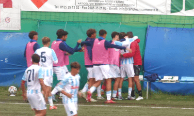 Virtus Entella esultanza