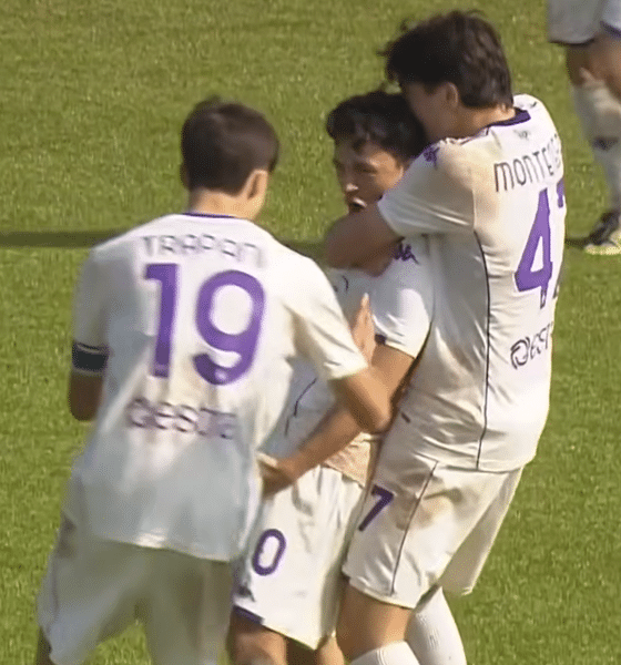 Fiorentina esultanza