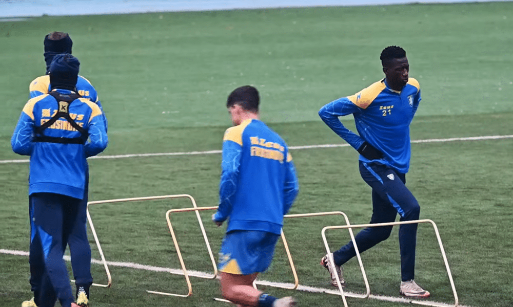 allenamento Frosinone