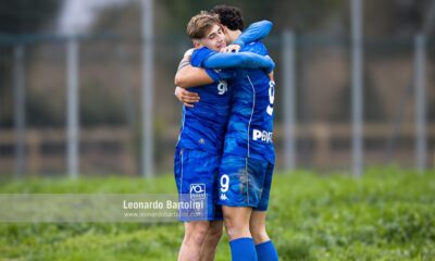 Empoli esultanza - FOTO LEONARDO BARTOLINI