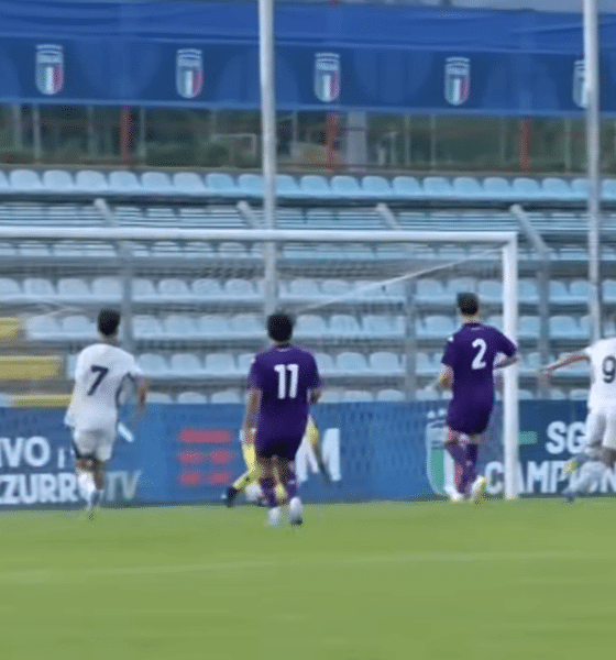 Filippo Serantoni esultanza