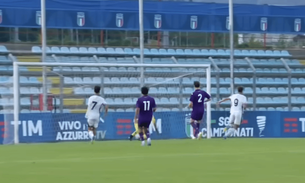 Filippo Serantoni esultanza