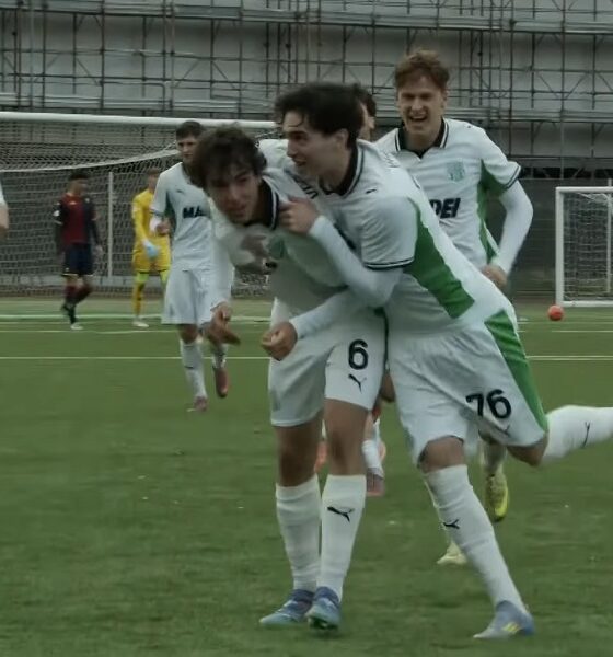 Sassuolo esultanza Giorgio Vezzosi