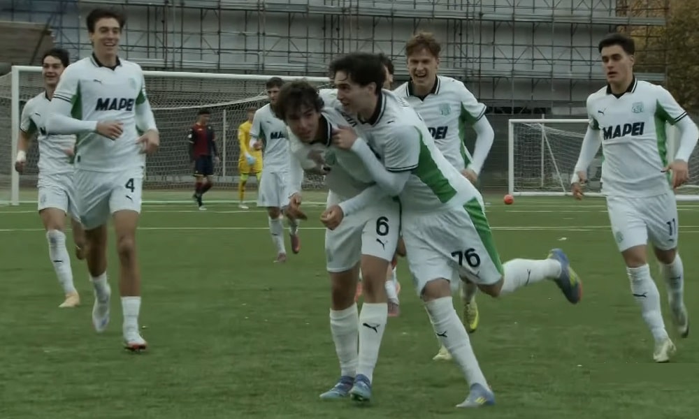 Sassuolo esultanza Giorgio Vezzosi