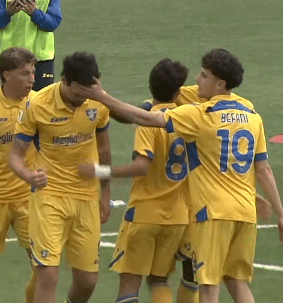 Frosinone esultanza