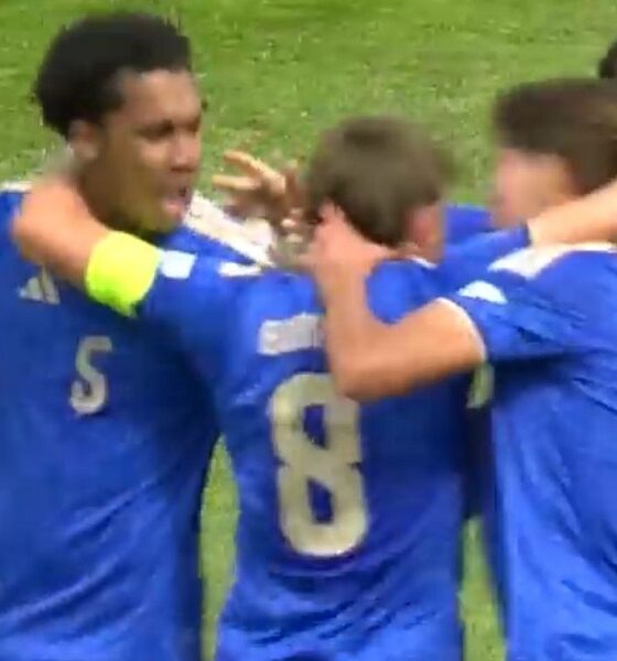 Italia Under 17 esultanza