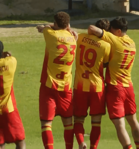 Paco Esteban (esultanza Lecce)