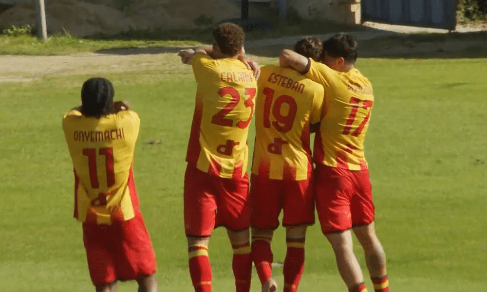 Paco Esteban (esultanza Lecce)
