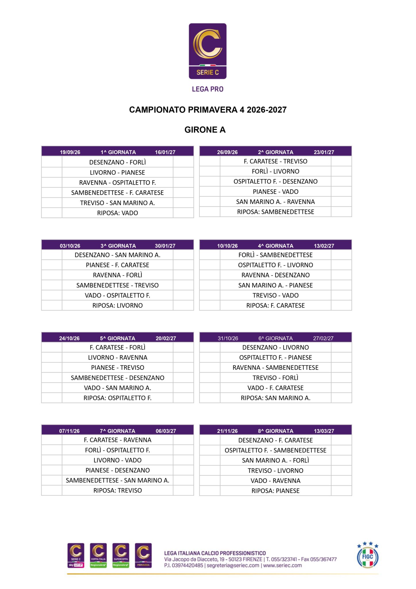 Campionato Primavera 4 Girone A