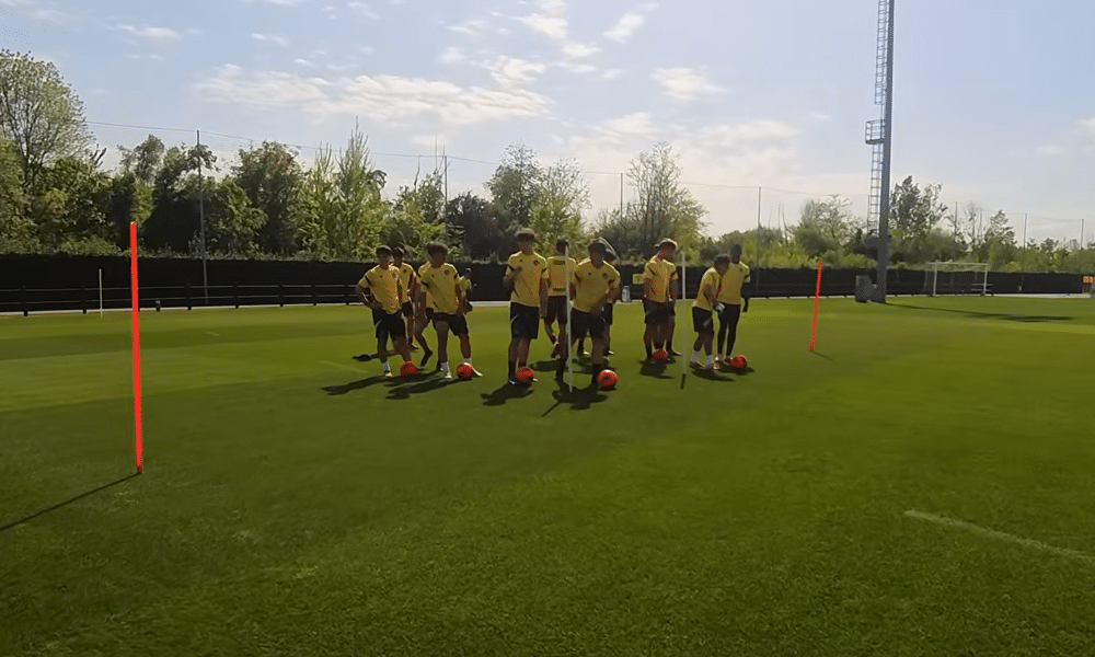 Udinese Primavera allenamento