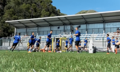 Sampdoria allenamento