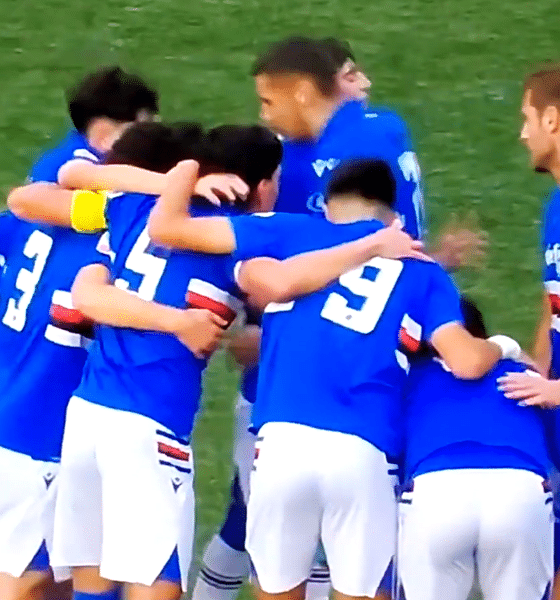 Sampdoria esultanza
