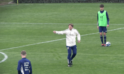 Enrico Battisti allenamento
