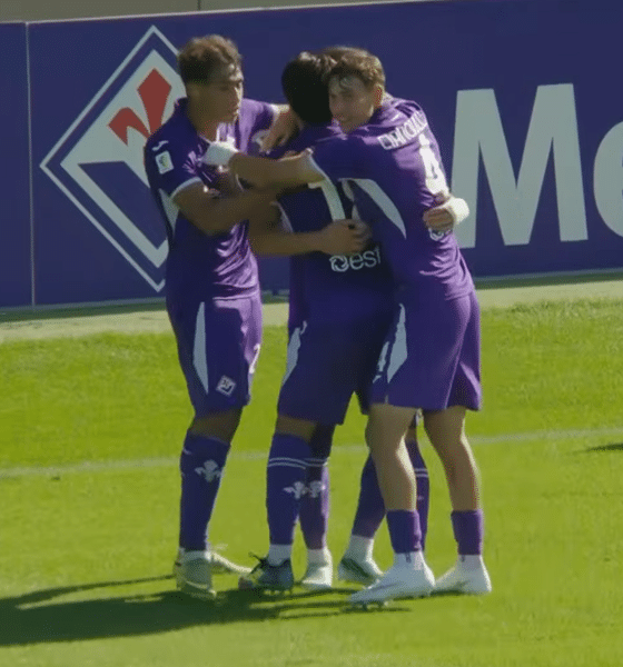 Fiorentina esultanza