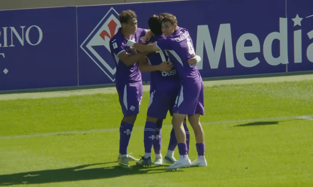 Fiorentina esultanza