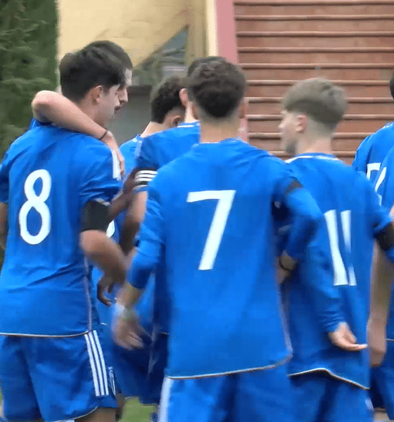 Italia U15 esultanza