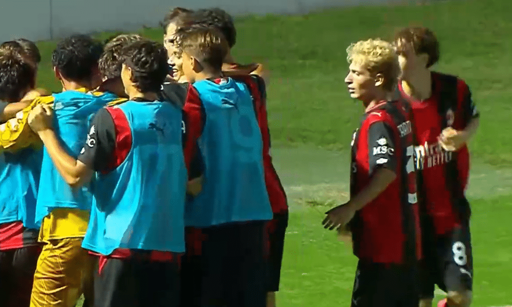 Milan Futuro esultanza